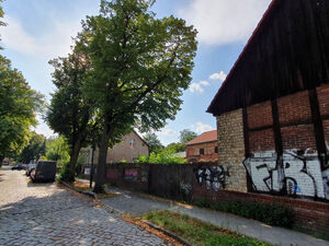 Denkmalgeschützter Bauernhof in der Gartenstraße