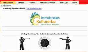 Screenshot: www.sv-glienicke.de/abteilungen/sportschiessen